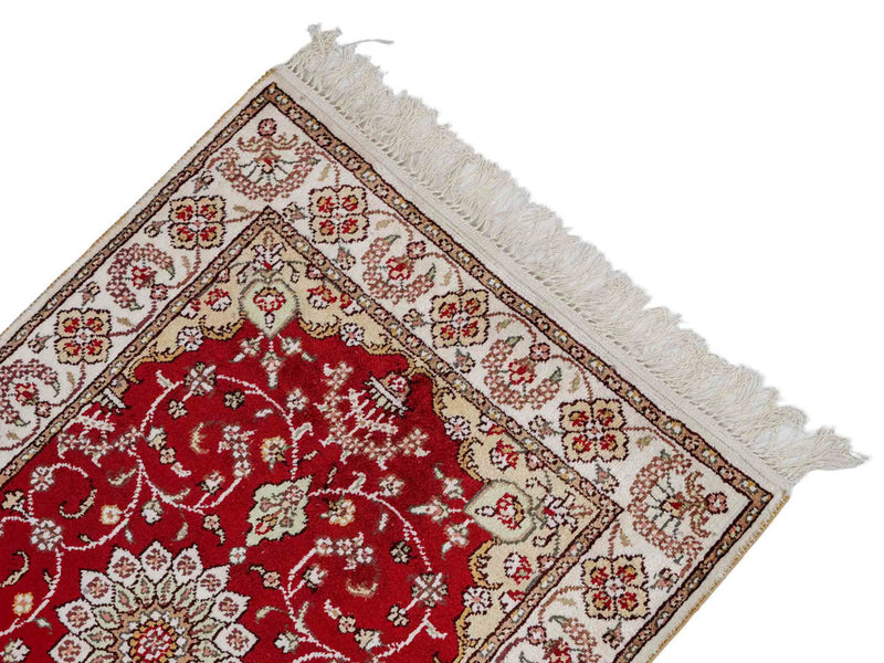 Kinesisk silke Teppe 89x62cm - Orientalsk teppe