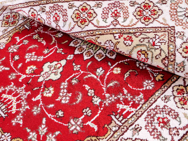 Kinesisk silke Teppe 89x62cm - Orientalsk teppe