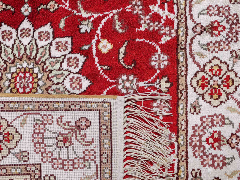 Kinesisk silke Teppe 89x62cm - Orientalsk teppe