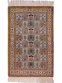 Kinesisk silke Teppe 92x62cm - Orientalsk teppe – product image