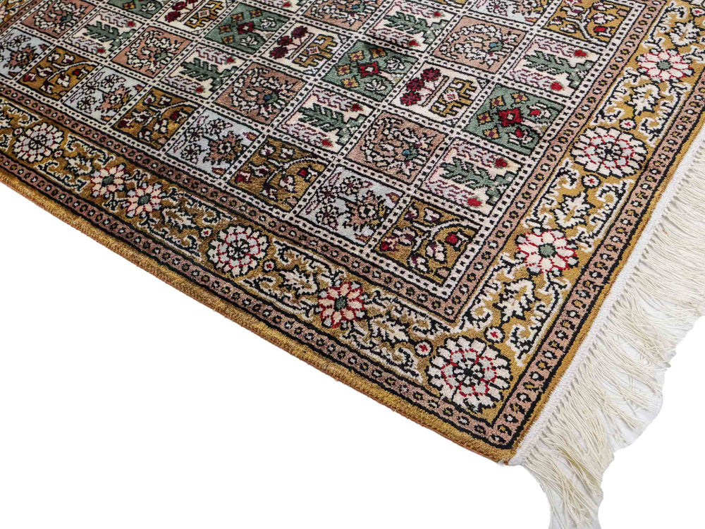 Kinesisk silke Teppe 92x62cm - Orientalsk teppe