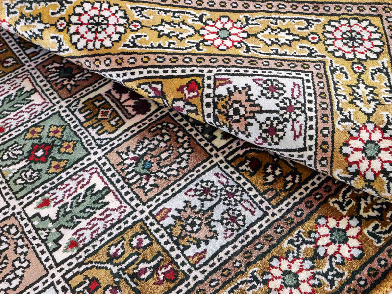 Kinesisk silke Teppe 92x62cm - Orientalsk teppe
