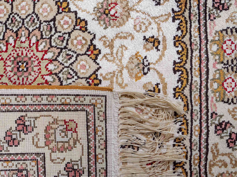 Kinesisk silke Teppe 63x93cm - Orientalsk teppe