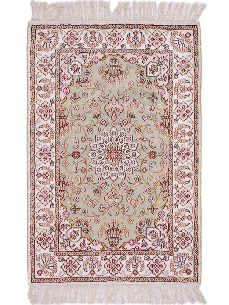Kinesisk silke Teppe 63x92cm - Orientalsk teppe