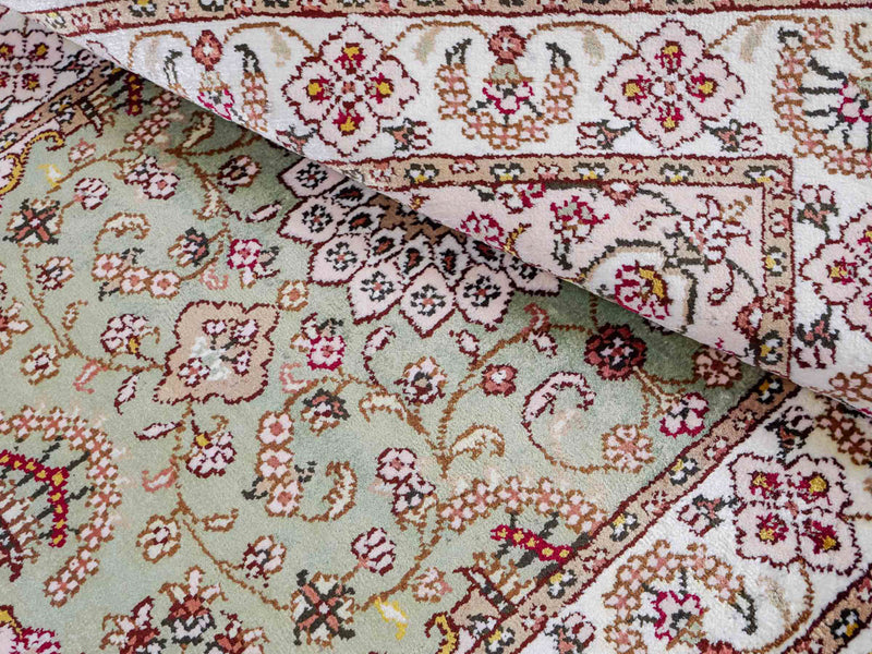 Kinesisk silke Teppe 63x92cm - Orientalsk teppe