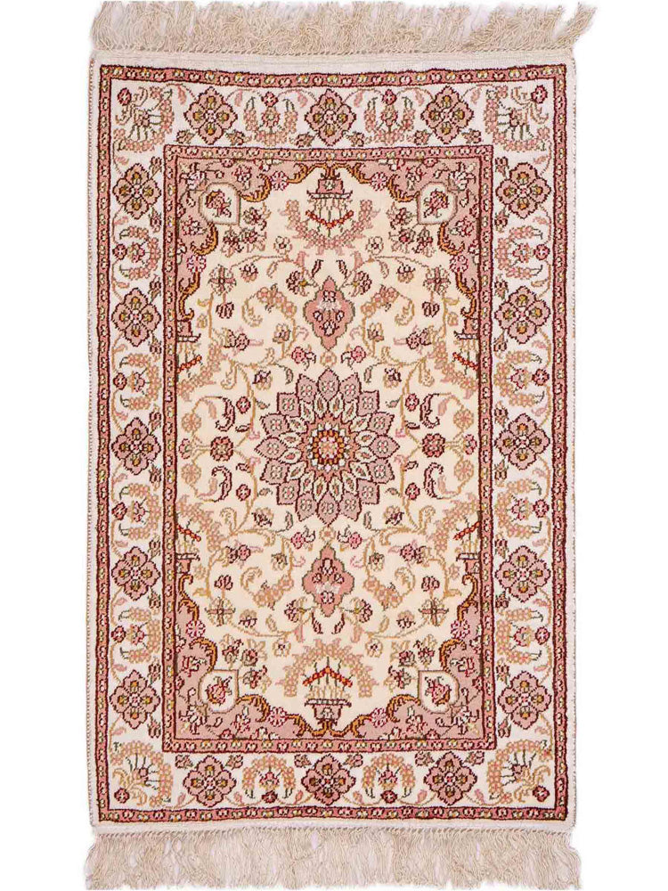 Kinesisk silke Teppe 88x59cm - Orientalsk teppe
