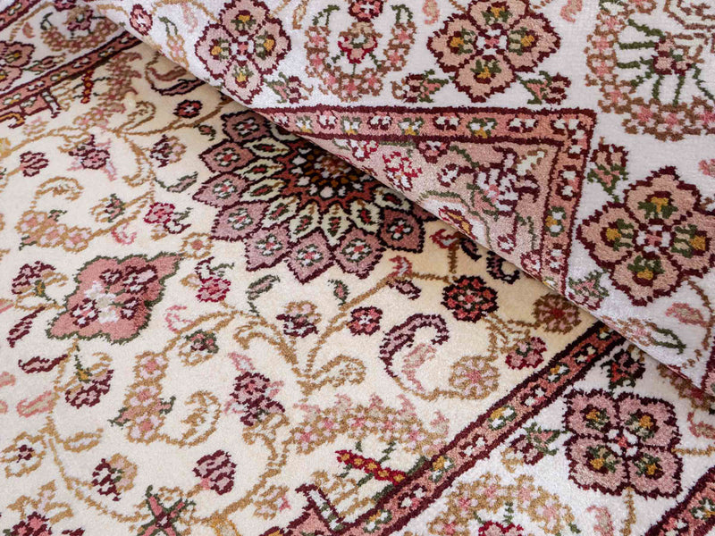 Kinesisk silke Teppe 88x59cm - Orientalsk teppe