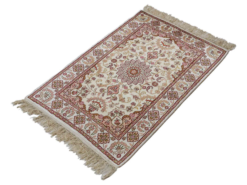 Kinesisk silke Teppe 88x59cm - Orientalsk teppe