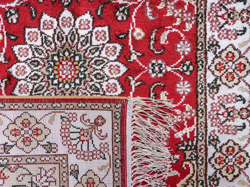 Kinesisk silke Teppe 91x62cm - Orientalsk teppe