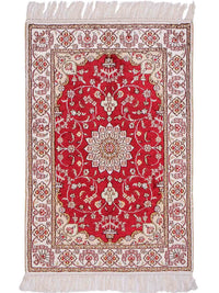 Kinesisk silke Teppe 61x89cm - Orientalsk teppe – product image