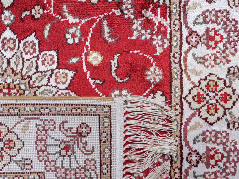 Kinesisk silke Teppe 61x89cm - Orientalsk teppe