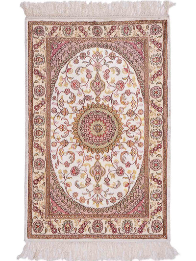 Kinesisk silke Teppe 59x90cm - Orientalsk teppe