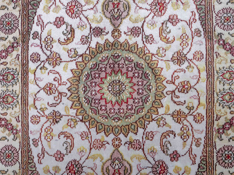 Kinesisk silke Teppe 90x59cm - Orientalsk teppe