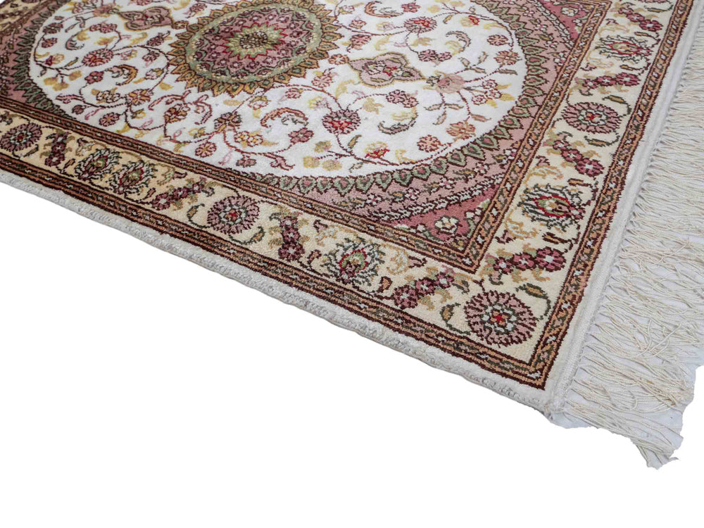 Kinesisk silke Teppe 90x59cm - Orientalsk teppe