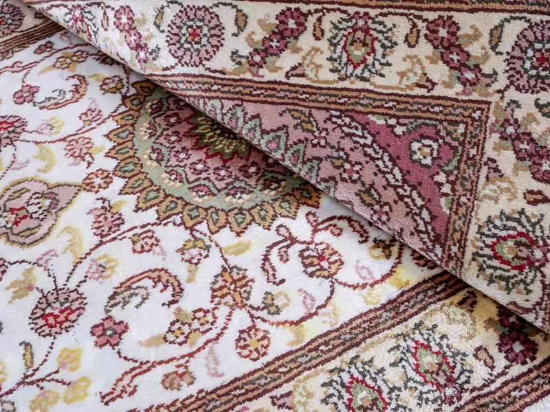 Kinesisk silke Teppe 90x59cm - Orientalsk teppe