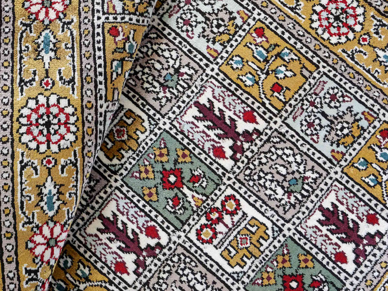 Kinesisk silke Teppe 63x92cm - Orientalsk teppe