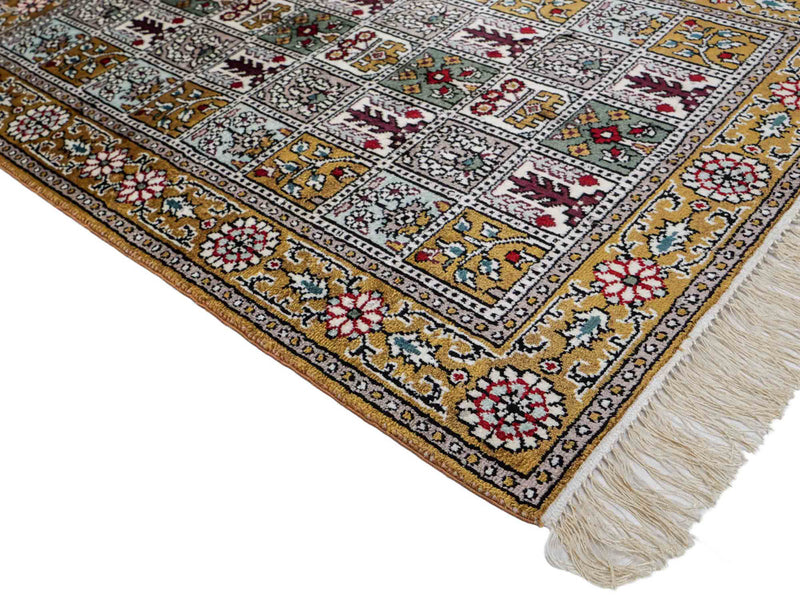 Kinesisk silke Teppe 63x92cm - Orientalsk teppe