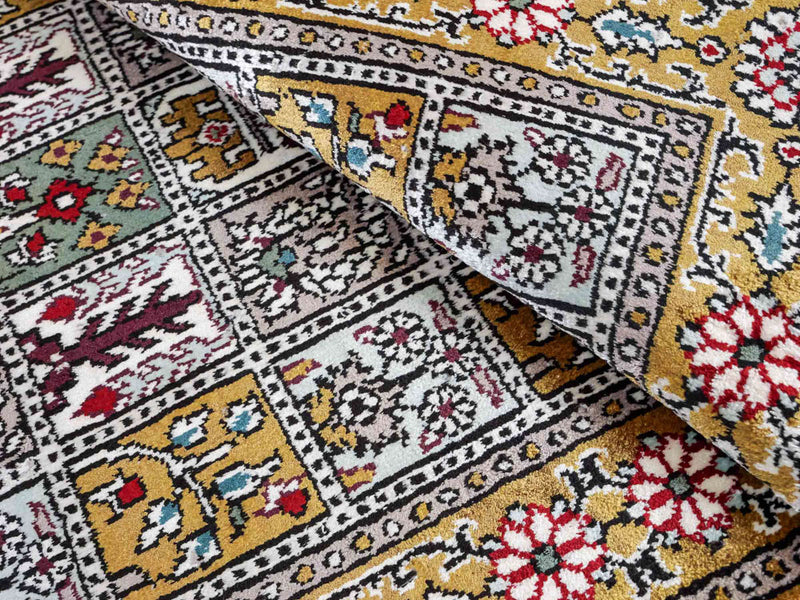 Kinesisk silke Teppe 63x92cm - Orientalsk teppe