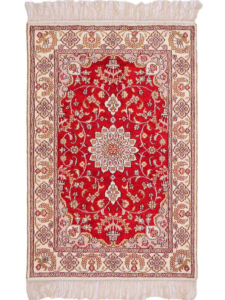 Kinesisk silke Teppe 60x91cm - Orientalsk teppe