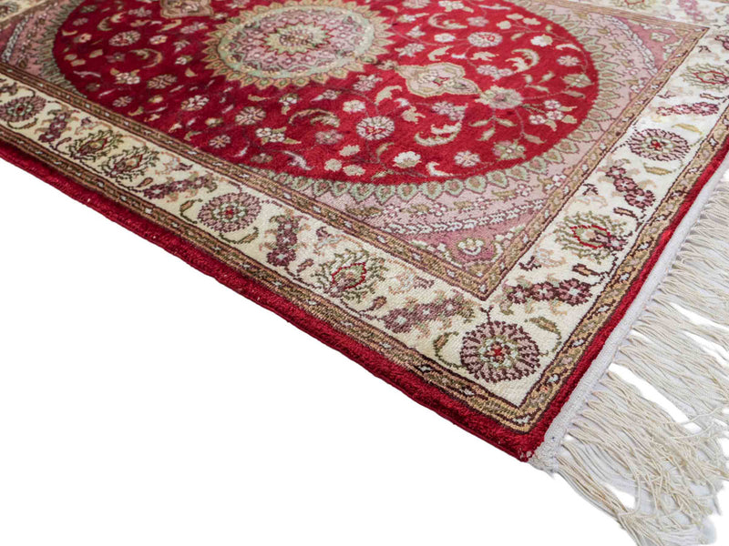 Kinesisk silke Teppe 90x59cm - Orientalsk teppe