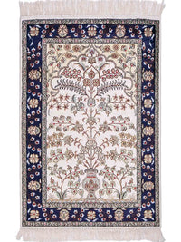 Kinesisk silke Teppe 90x62cm - Orientalsk teppe – product image