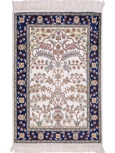 Kinesisk silke Teppe 62x90cm - Orientalsk teppe
