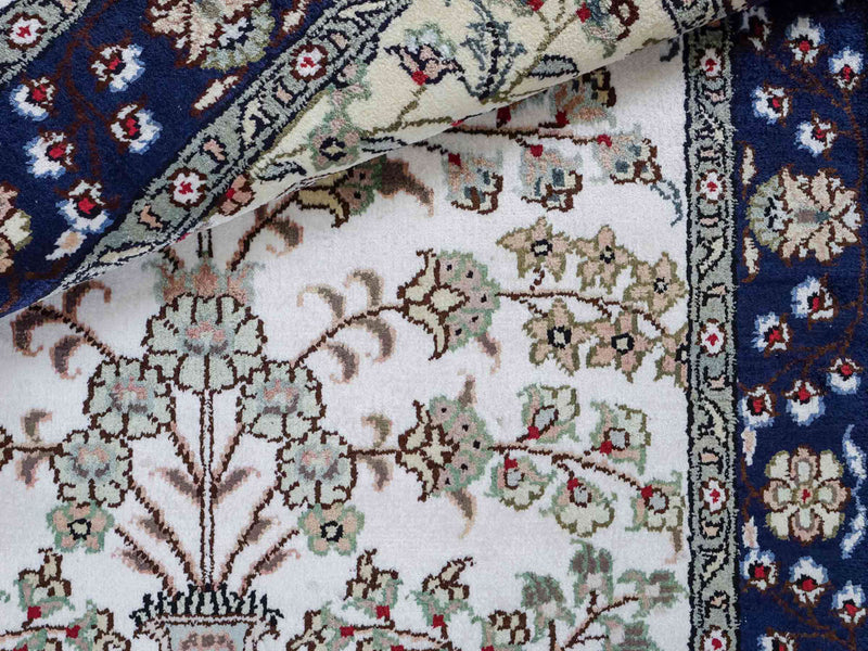 Kinesisk silke Teppe 90x62cm - Orientalsk teppe