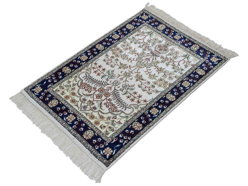 Kinesisk silke Teppe 90x62cm - Orientalsk teppe