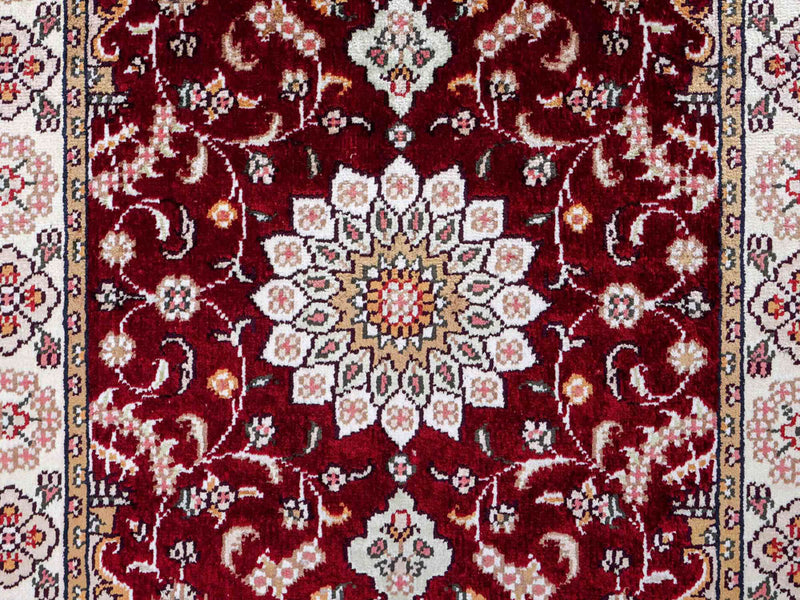 Kinesisk silke Teppe 90x63cm - Orientalsk teppe
