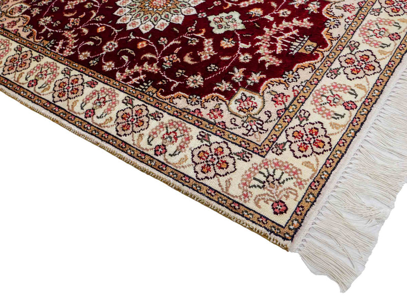 Kinesisk silke Teppe 90x63cm - Orientalsk teppe