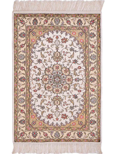 Kinesisk silke Teppe 61x91cm - Orientalsk teppe