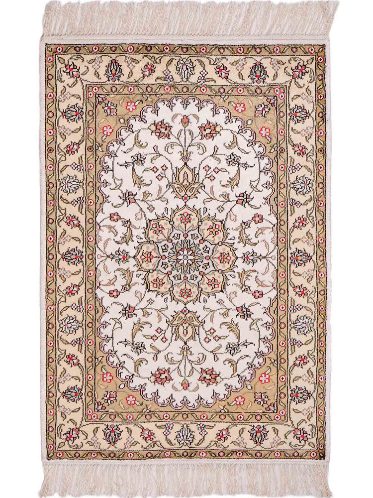 Kinesisk silke Teppe 91x61cm - Orientalsk teppe