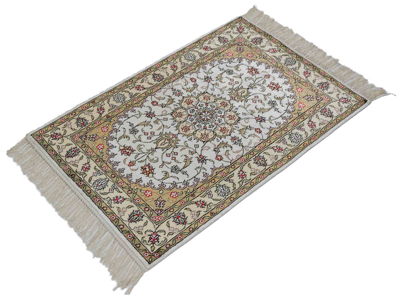 Kinesisk silke Teppe 91x61cm - Orientalsk teppe