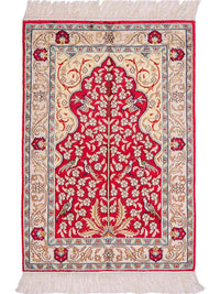 Kinesisk silke Teppe 86x58cm - Orientalsk teppe – product image