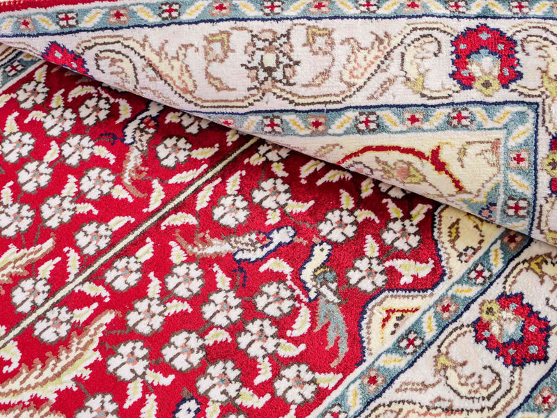 Kinesisk silke Teppe 86x58cm - Orientalsk teppe