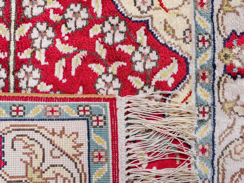 Kinesisk silke Teppe 86x58cm - Orientalsk teppe