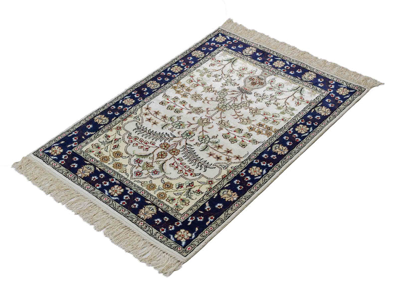 Kinesisk silke Teppe 90x62cm - Orientalsk teppe