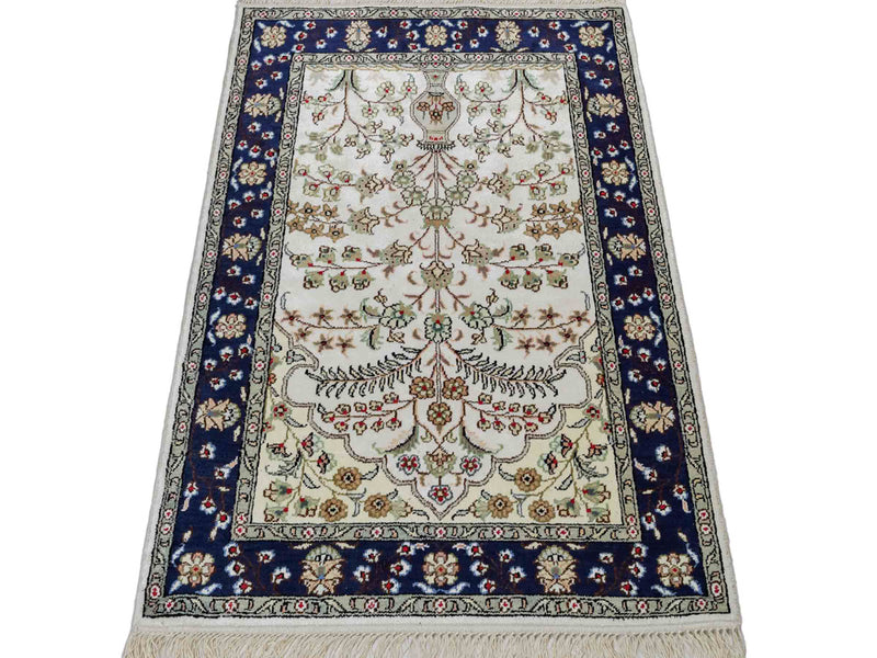 Kinesisk silke Teppe 90x62cm - Orientalsk teppe