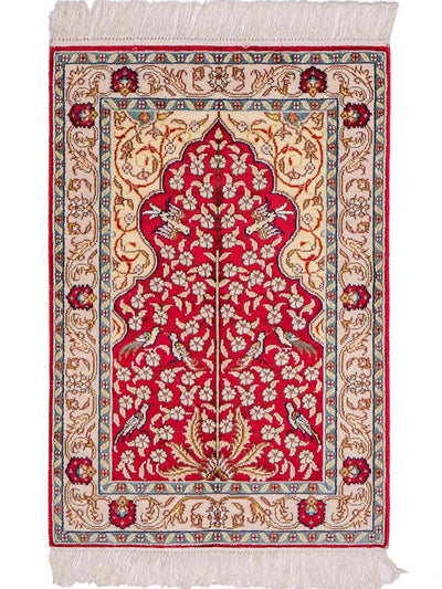 Kinesisk silke Teppe 58x89cm - Orientalsk teppe