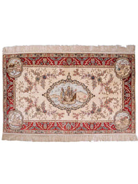 Kinesisk silke Teppe 153x95cm - Orientalsk teppe – product image