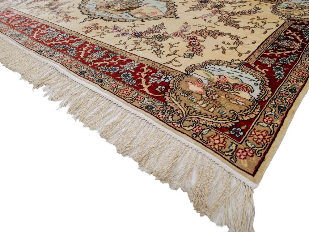 Kinesisk silke Teppe 153x95cm - Orientalsk teppe