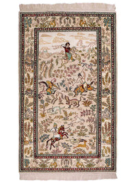 Kinesisk silke Teppe 150x88cm - Orientalsk teppe – product image