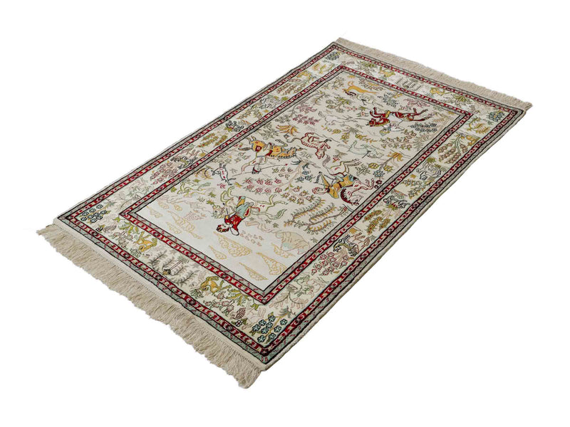 Kinesisk silke Teppe 150x88cm - Orientalsk teppe