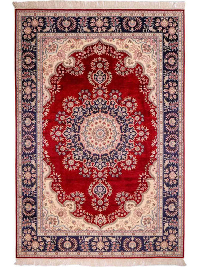 Kinesisk silke Teppe 121x186cm - Orientalsk teppe