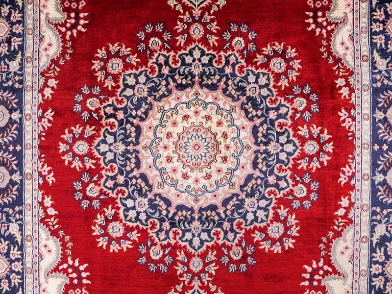 Kinesisk silke Teppe 186x121cm - Orientalsk teppe