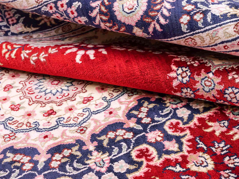 Kinesisk silke Teppe 186x121cm - Orientalsk teppe