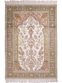 Kinesisk silke Teppe 181x123cm - Orientalsk teppe – product image