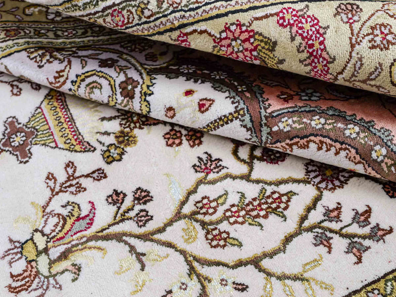 Kinesisk silke Teppe 179x124cm - Orientalsk teppe