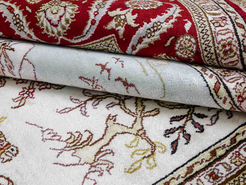 Kinesisk silke Teppe 185x124cm - Orientalsk teppe