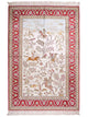 Kinesisk silke Teppe 185x126cm - Orientalsk teppe